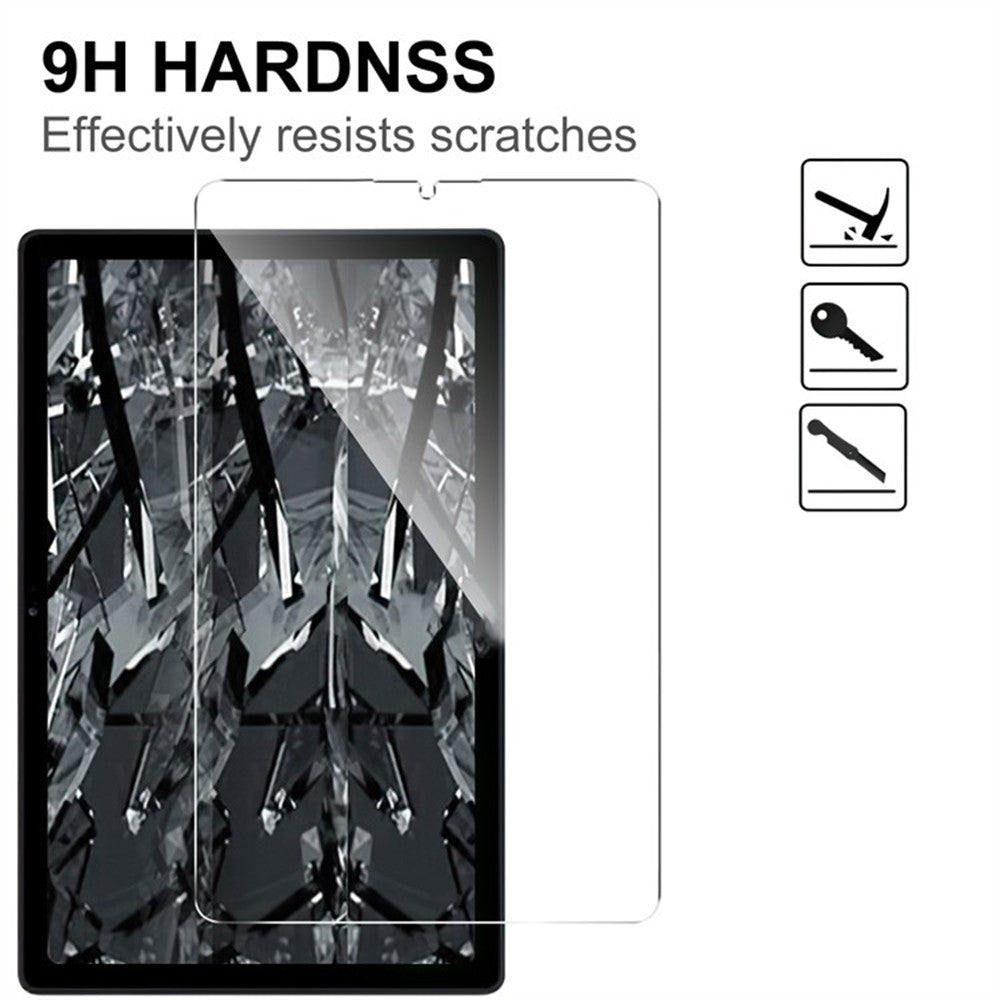 For Lenovo Tab K11 Gen 2 / Idea Tab / Xiaoxin Pad 11 2025 Tempered Glass Screen Protector 2.5D Straight Edge Full Screen Film Full Glue