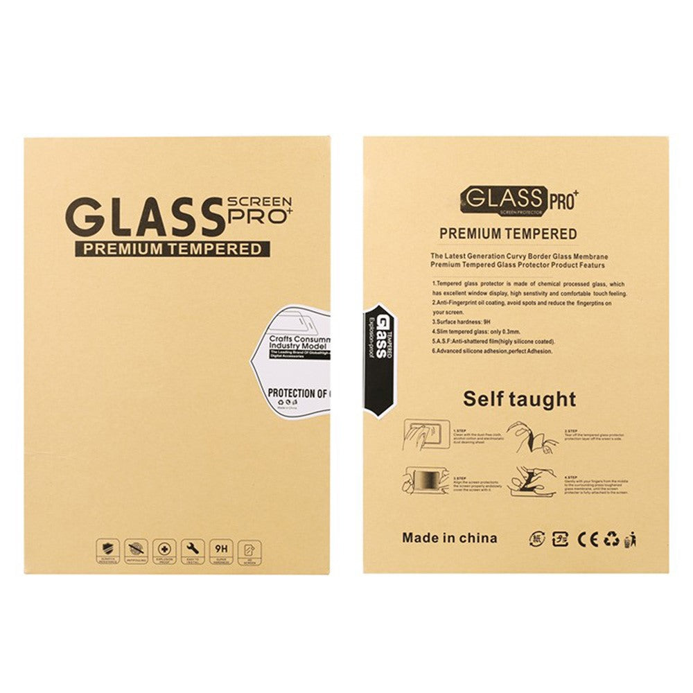 For Lenovo Tab 10.1 (2025) Tempered Glass Screen Protector 2.5D Straight Edge Full Screen Film Full Glue