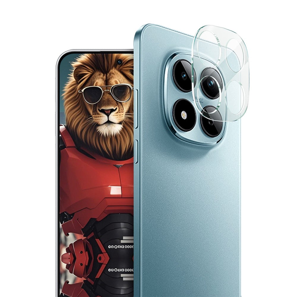 IMAK For Xiaomi Redmi Poco M8 Pro 5G / Note 15 Pro 5G (Global) / Note 15 Pro+ 5G (Global) Tempered Glass Full Coverage Camera Lens Protector + Acrylic Lens Cap