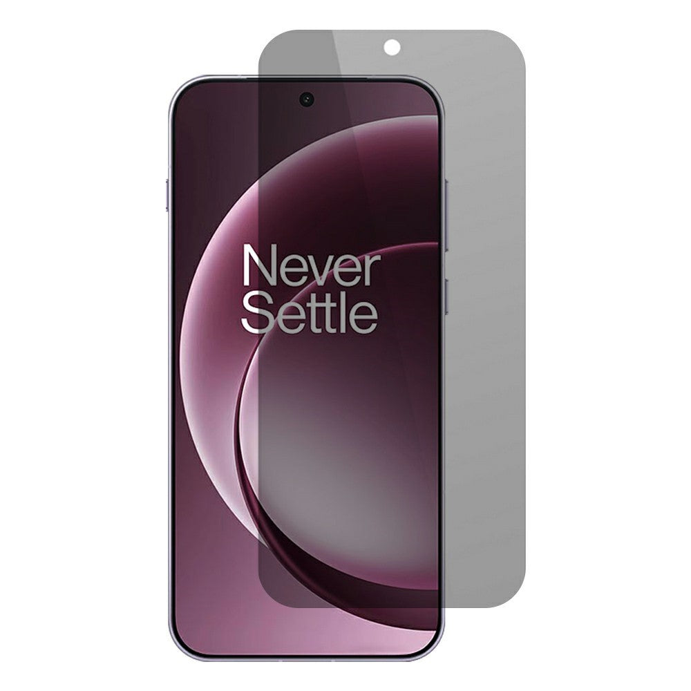 For OnePlus 15 5G Tempered Glass 180 Degree Anti-Peep Film Full Glue Full Screen Protector Support Fingerprint Unlock