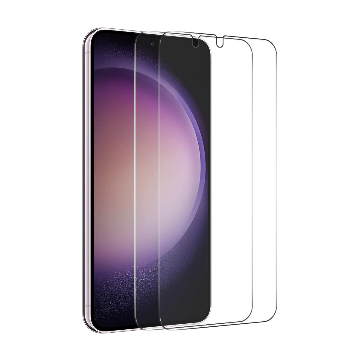 ENKAY HAT PRINCE For Samsung Galaxy S26 2Pcs Screen Protector   Fingerprint Unlock 0.18mm High Aluminum-silicon Glass