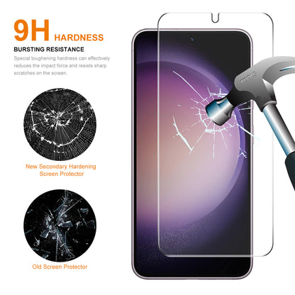 ENKAY HAT PRINCE For Samsung Galaxy S26 2Pcs Screen Protector   Fingerprint Unlock 0.18mm High Aluminum-silicon Glass