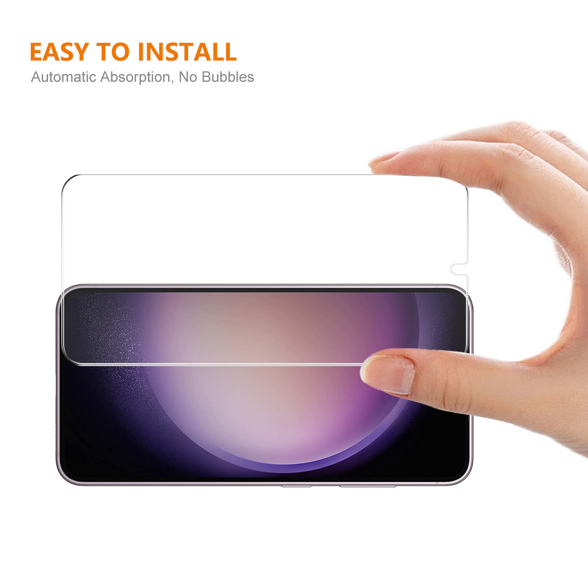 ENKAY HAT PRINCE For Samsung Galaxy S26 2Pcs Screen Protector   Fingerprint Unlock 0.18mm High Aluminum-silicon Glass