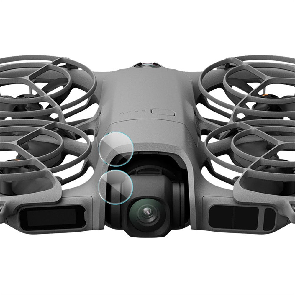 IMAK 2Pcs / Set For DJI Neo 2 Drone Lens Protector Ultra Clear Tempered Glass Lens Film