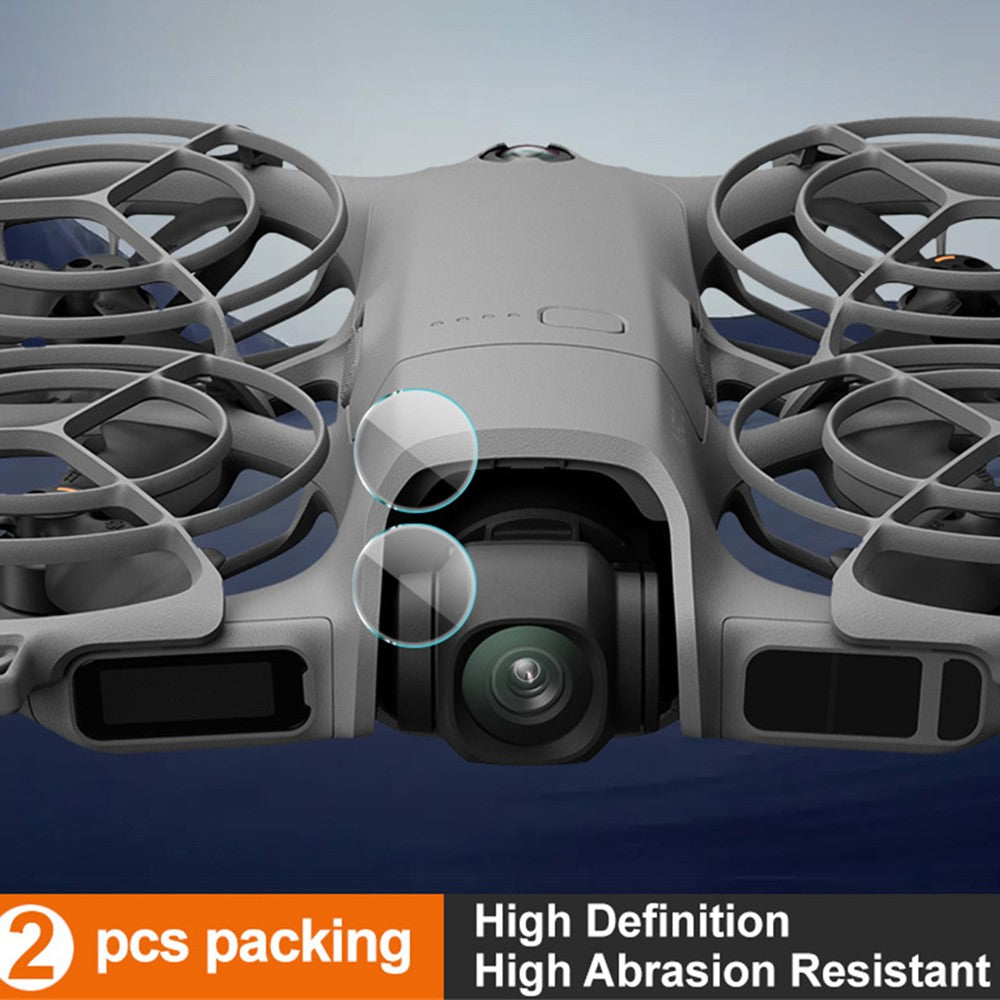 IMAK 2Pcs / Set For DJI Neo 2 Drone Lens Protector Ultra Clear Tempered Glass Lens Film
