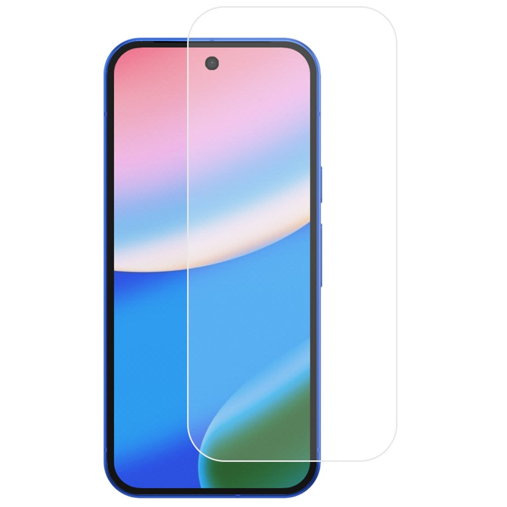 For Google Pixel 10a Screen Protector 0.3mm Arc Edge Ultra Clear Tempered Glass Film, Not Complete Coverage