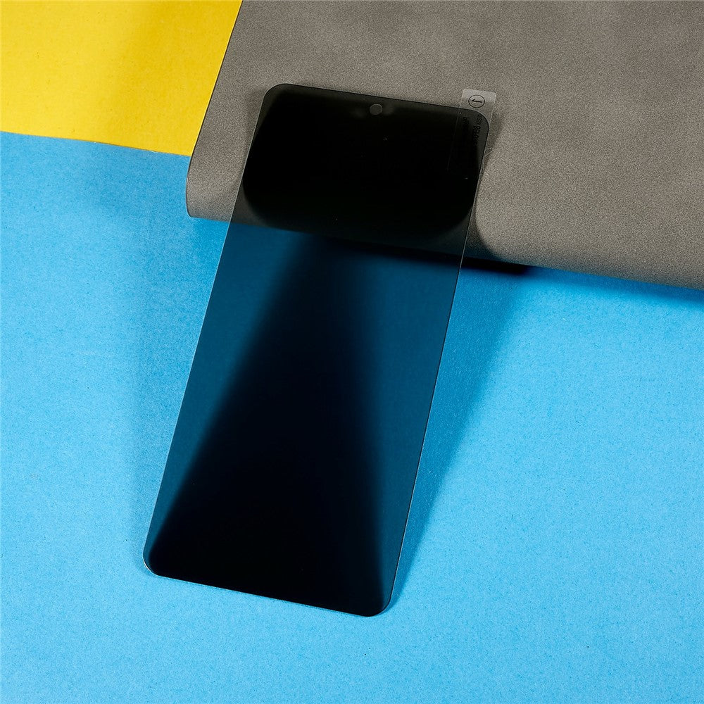 For Samsung Galaxy A37 5G / A57 5G Anti Spy Privacy Full Screen Protector 2.5D Arc Edge Full Glue High Aluminium-silicon Glass Film (Fingerprint Unlock)