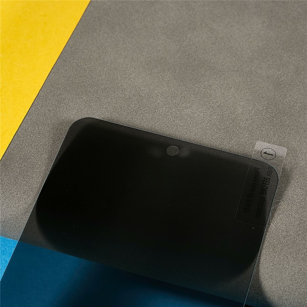 For Samsung Galaxy A37 5G / A57 5G Anti Spy Privacy Full Screen Protector 2.5D Arc Edge Full Glue High Aluminium-silicon Glass Film (Fingerprint Unlock)