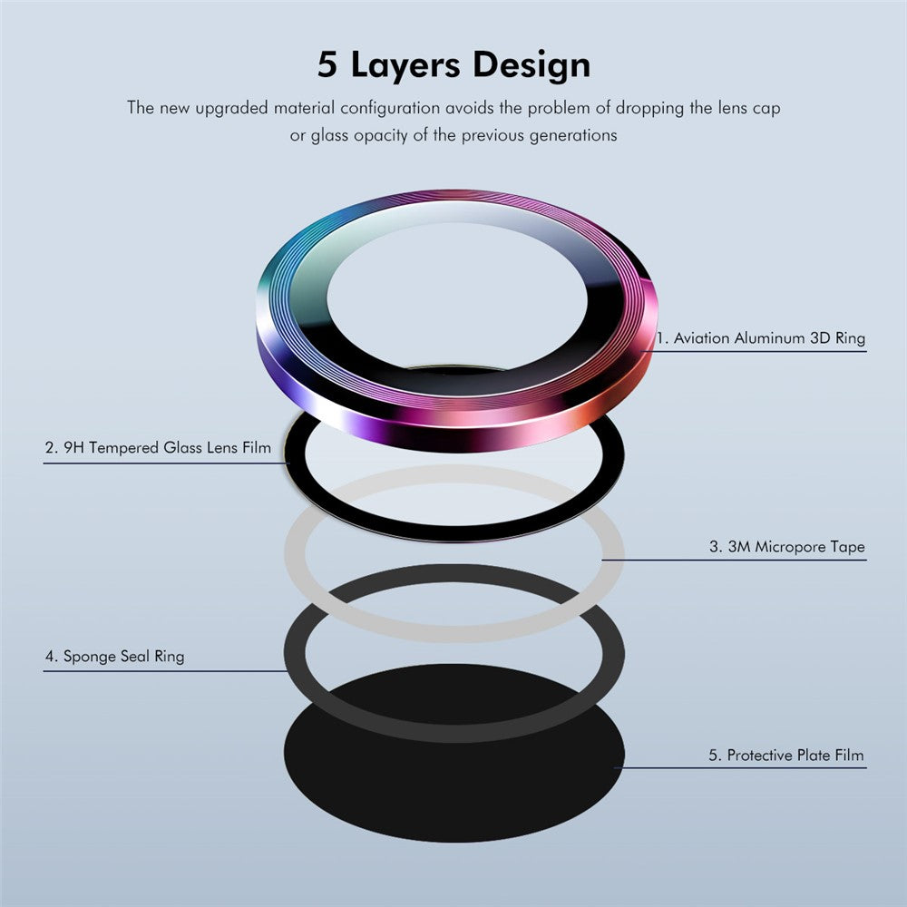 ENKAY HAT PRINCE For Samsung Galaxy S26 Camera Lens Protector  Metal Ring Lens Film