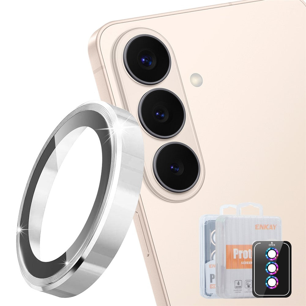 ENKAY HAT PRINCE For Samsung Galaxy S26 Camera Lens Protector  Metal Ring Lens Film