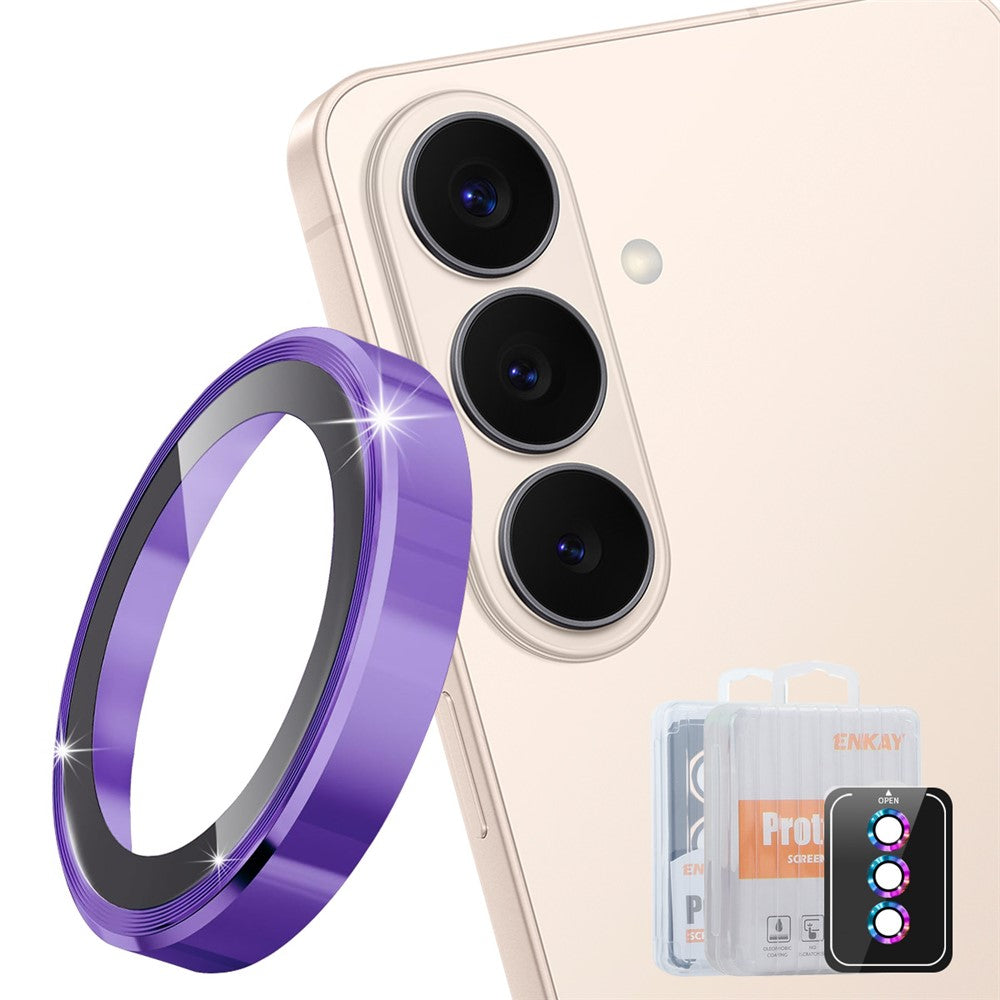 ENKAY HAT PRINCE For Samsung Galaxy S26 Camera Lens Protector  Metal Ring Lens Film