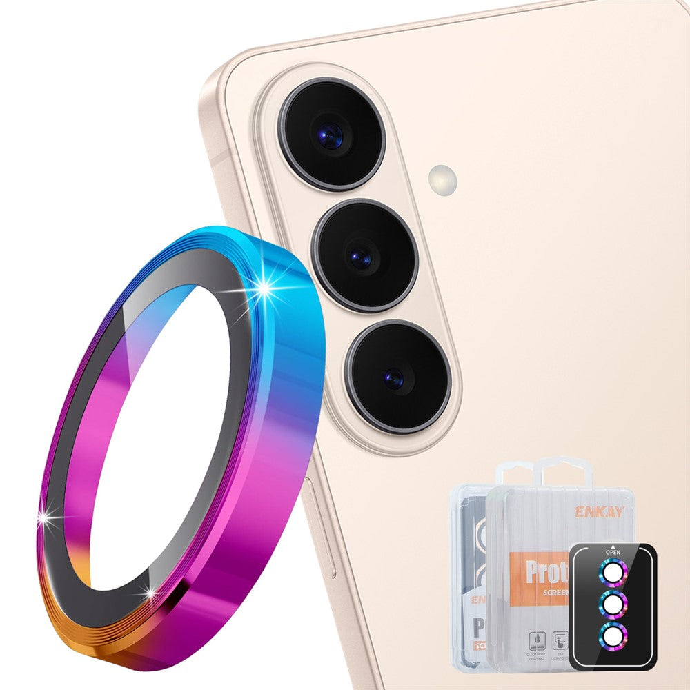 ENKAY HAT PRINCE For Samsung Galaxy S26 Camera Lens Protector  Metal Ring Lens Film