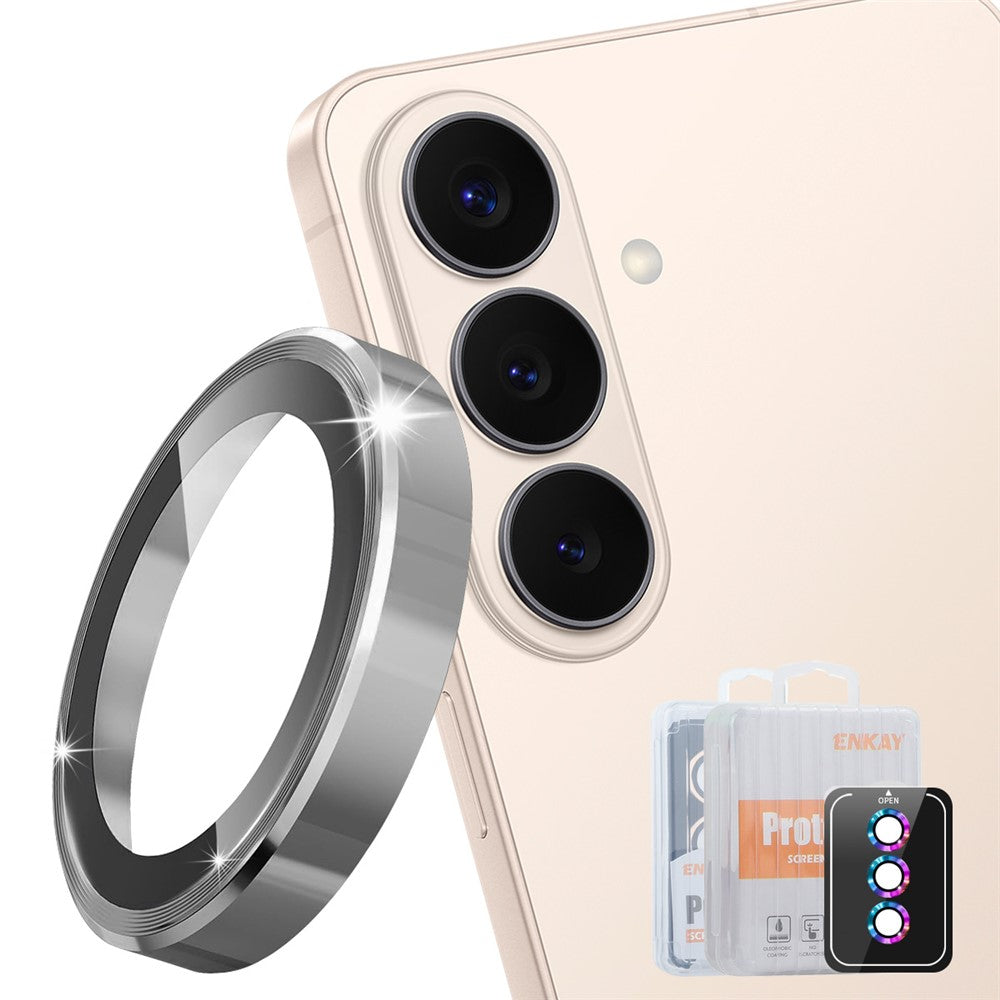 ENKAY HAT PRINCE For Samsung Galaxy S26 Camera Lens Protector  Metal Ring Lens Film