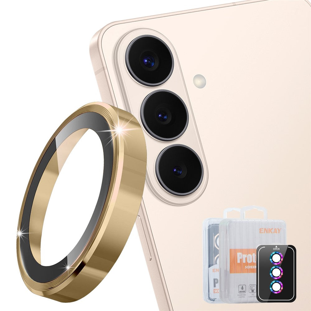 ENKAY HAT PRINCE For Samsung Galaxy S26 Camera Lens Protector  Metal Ring Lens Film