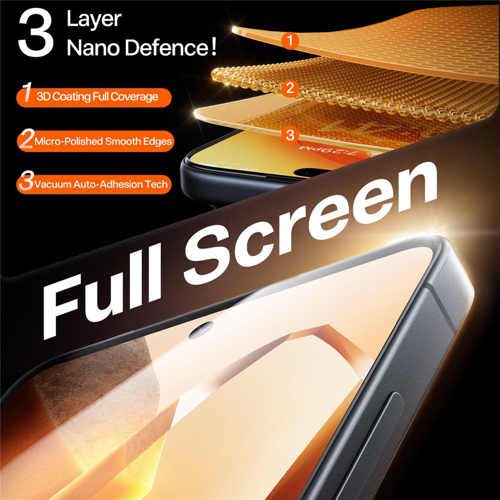 TORRAS Panzerglas für Samsung Galaxy S26 Ultra – HD-Schutzfolie mit automatischer Staubentfernung