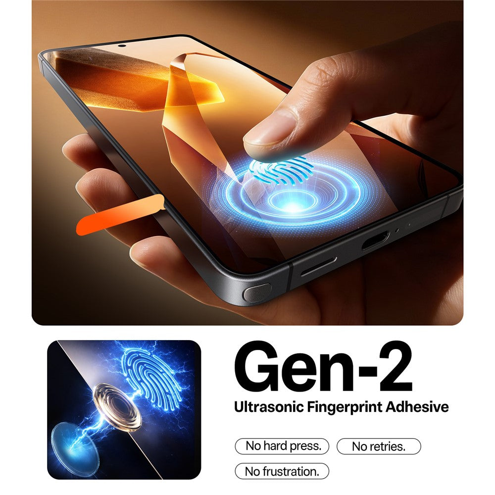 TORRAS Panzerglas für Samsung Galaxy S26 Ultra – HD-Schutzfolie mit automatischer Staubentfernung