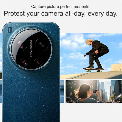 IMAK For Xiaomi 17 Ultra 5G / 17 Ultra by Leica Camera Lens Protector Tempered Glass Full Cover Lens Film with Self Positioning Frame