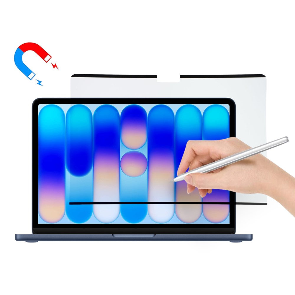 For MacBook Neo 13 inch (2026) Magnetic Full Screen Protector Anti-blue-ray Reusable Writing PET Film