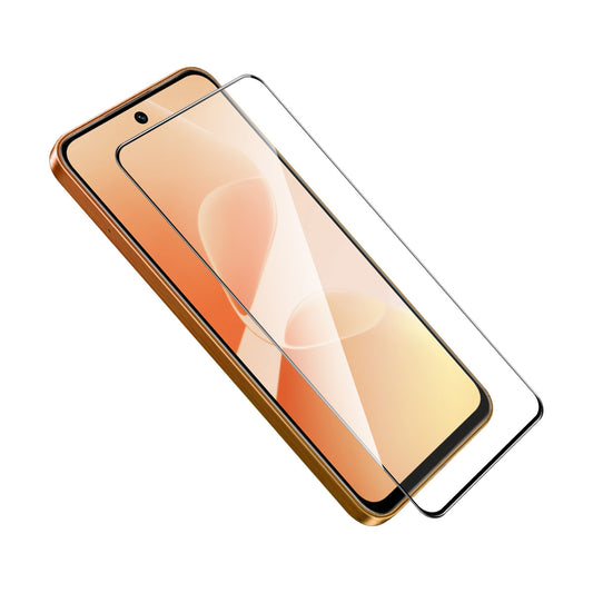 ENKAY HAT PRINCE For Infinix Smart 20 4G   Screen Protector 9H Silk Printing 0.26mm Full Glue Full Coverage Tempered Glass Film