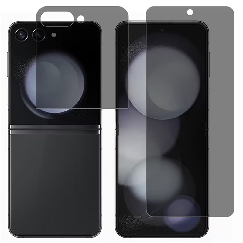 For Samsung Galaxy Z Flip8 Privacy Screen Protector Anti-Spy Full Coverage TPU Matte Screen Protective Hydrogel Film