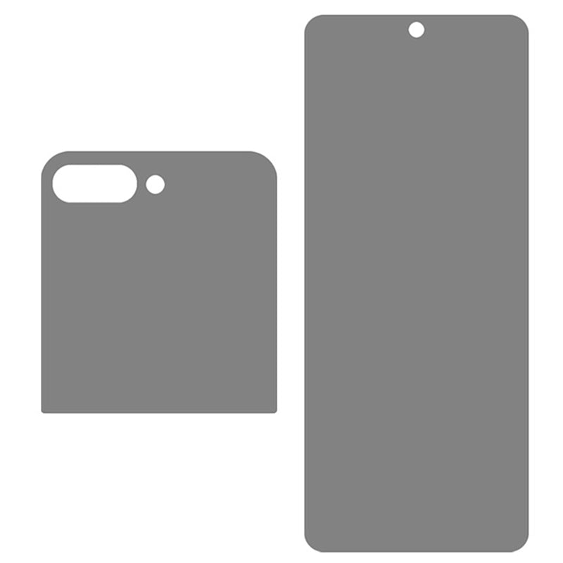 For Samsung Galaxy Z Flip8 Privacy Screen Protector Anti-Spy Full Coverage TPU Matte Screen Protective Hydrogel Film