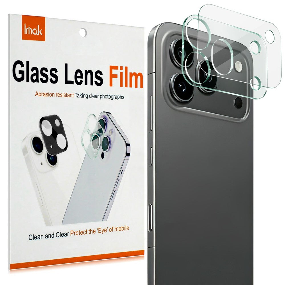 IMAK For Honor 600 Pro 5G Tempered Glass Full Cover Camera Lens Protector + Acrylic Lens Cap