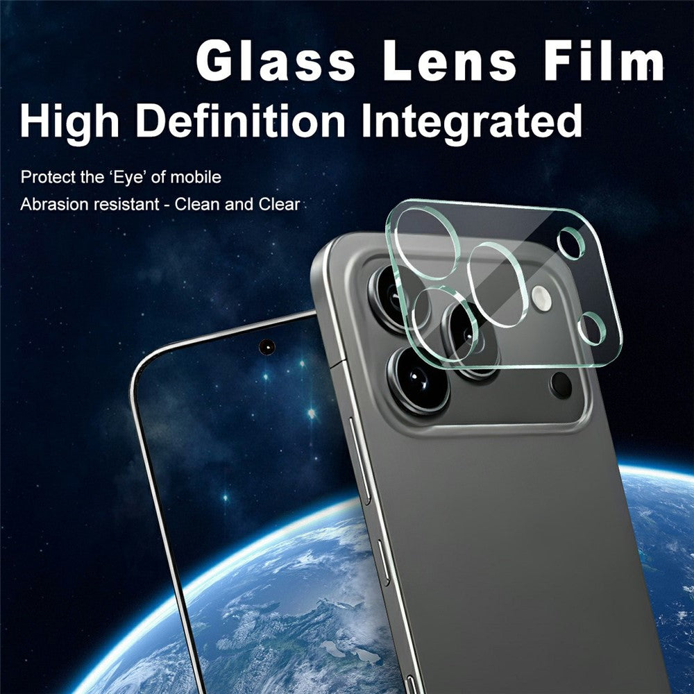 IMAK For Honor 600 Pro 5G Tempered Glass Full Cover Camera Lens Protector + Acrylic Lens Cap