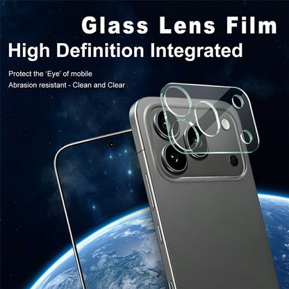 IMAK For Honor 600 Pro 5G Tempered Glass Full Cover Camera Lens Protector + Acrylic Lens Cap