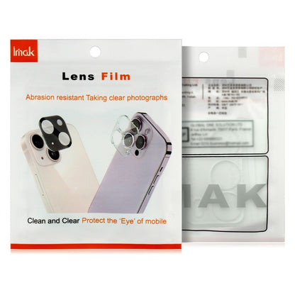 IMAK For Honor 600 Pro 5G Tempered Glass Full Cover Camera Lens Protector + Acrylic Lens Cap