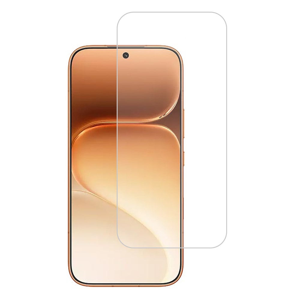 For Honor 600 5G / 600 Pro 5G 2.5D Arc Edge Screen Protector Full Glue HD Clear High Aluminium-silicon Glass Film (Fingerprint Unlock) (NOT Complete Covering)