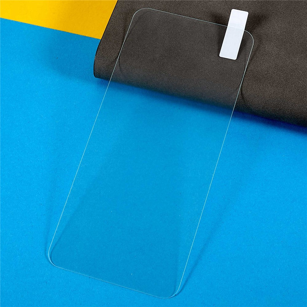 For Honor 600 5G / 600 Pro 5G 2.5D Arc Edge Screen Protector Full Glue HD Clear High Aluminium-silicon Glass Film (Fingerprint Unlock) (NOT Complete Covering)