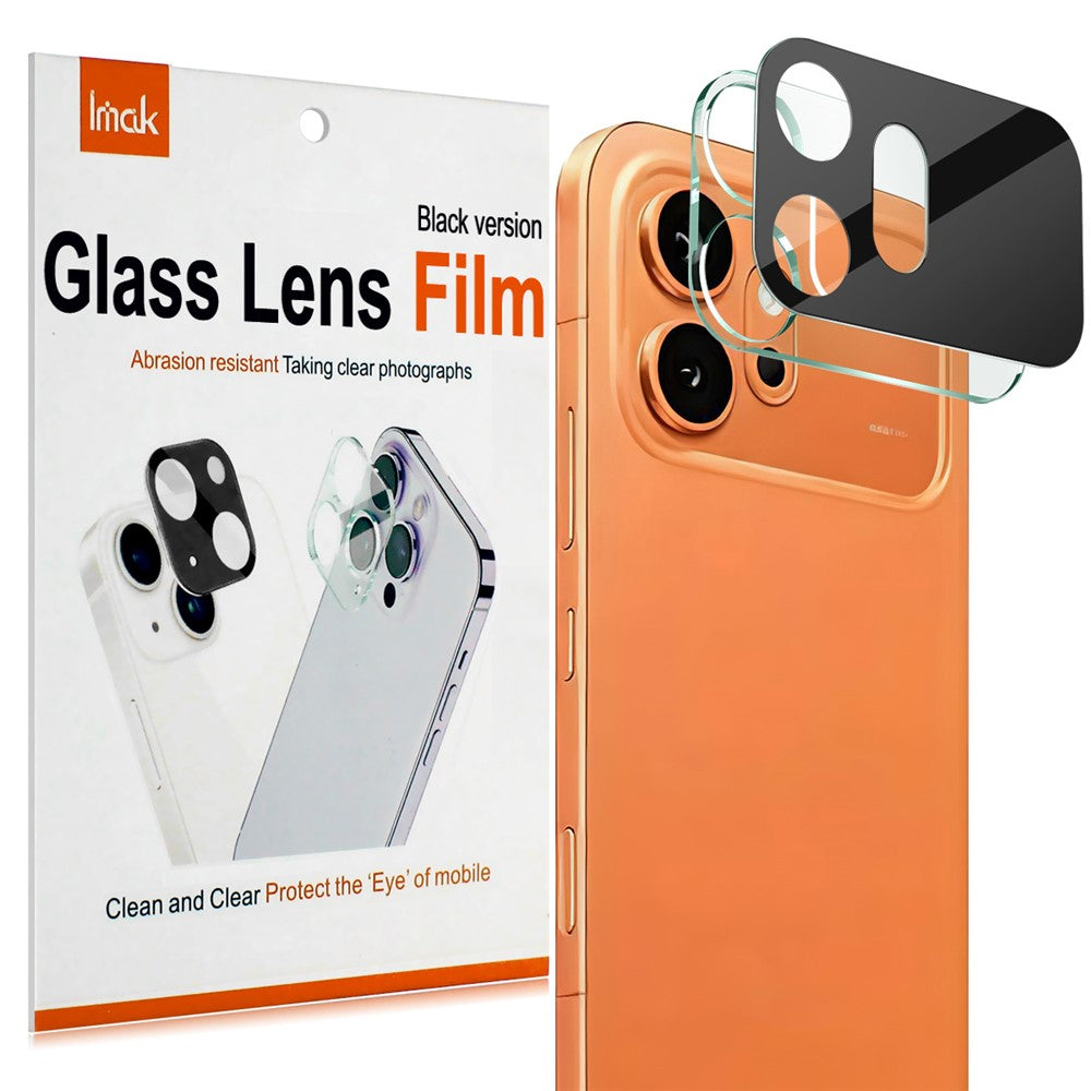 IMAK For Honor 600 5G Tempered Glass Full Cover Lens Film + Acrylic Cap