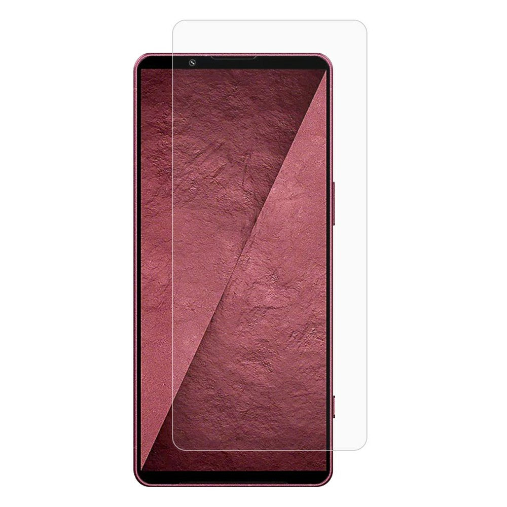 For Sony Xperia 1 VIII Screen Protector 0.3mm Arc Edge Tempered Glass Film, Not Complete Coverage