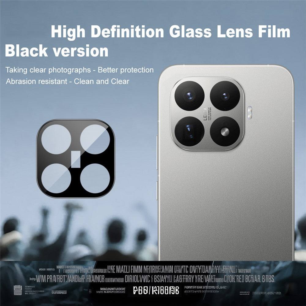 IMAK For Xiaomi 17T Camera Lens Protector Tempered Glass HD Clear Full Cover Lens Film
