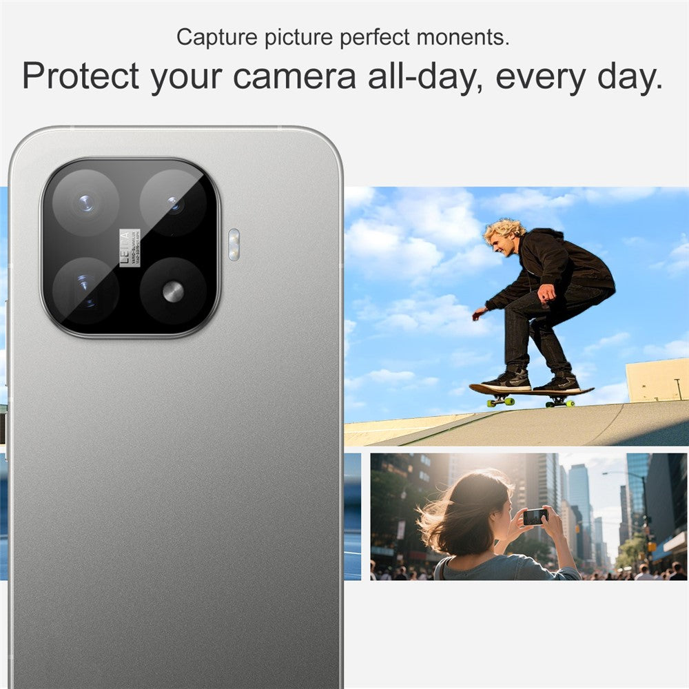 IMAK For Xiaomi 17T Camera Lens Protector Tempered Glass HD Clear Full Cover Lens Film