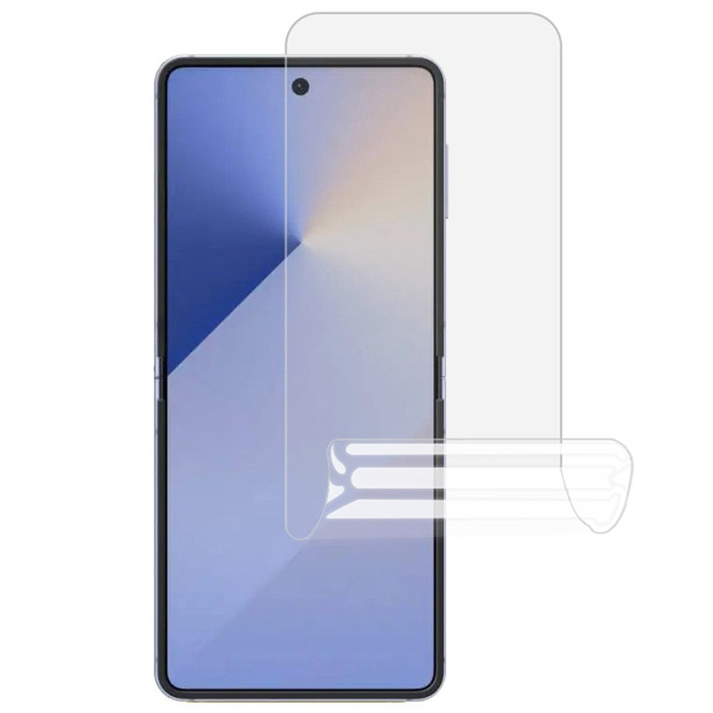 For Samsung Galaxy Z Flip8 Screen Protector Set, Front + Back Full Cover TPU+PET Hydrogel Film