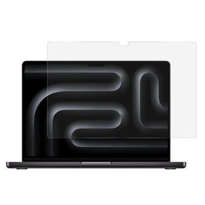 Full Screen Protector For MacBook Pro 14 inch (2026) / (2025) / (2024) / (2023) / (2022) / (2021) 0.3mm Straight Edge Tempered Glass Laptop Screen Film