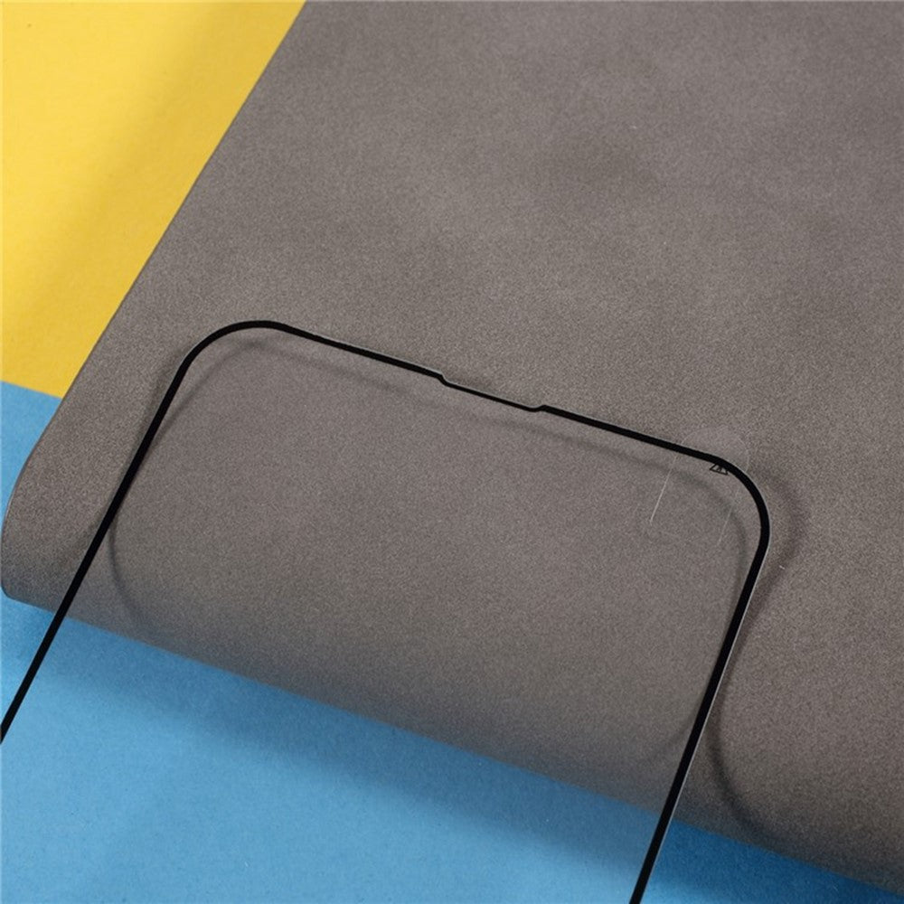 For iPhone 18 Pro / 17 Pro Screen Protector Silk Printing Full Glue Full Coverage Tempered Glass Screen Film