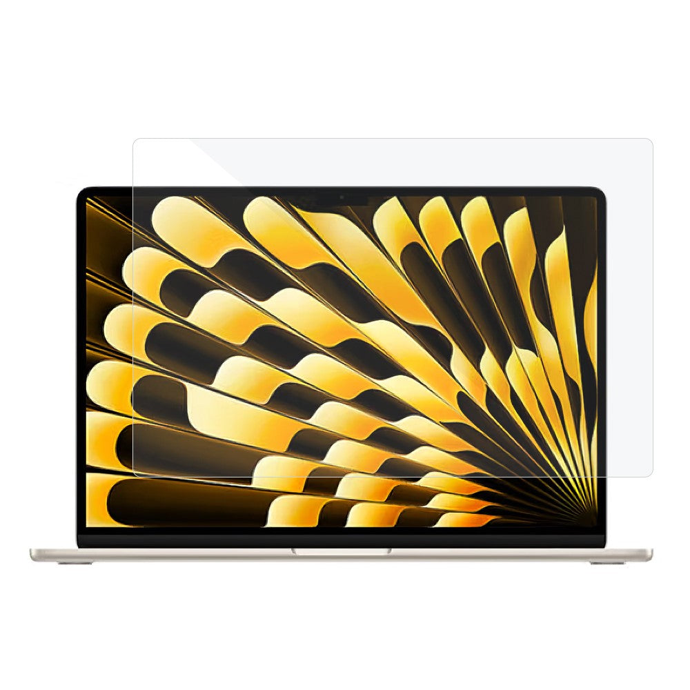 For MacBook Air 15 inch (2026) A3448 / (2025) A3241 / (2024) A311 / (2023) A2941 Screen Protector 0.3mm Arc Edge Anti-Shatter Clear Tempered Glass Tablet Film