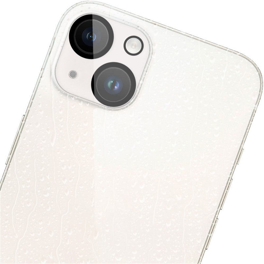 IMAK For iPhone 15 / 15 Plus Integrated Camera Lens Film Tempered Glass Lens Protector + Acrylic Lens Cap