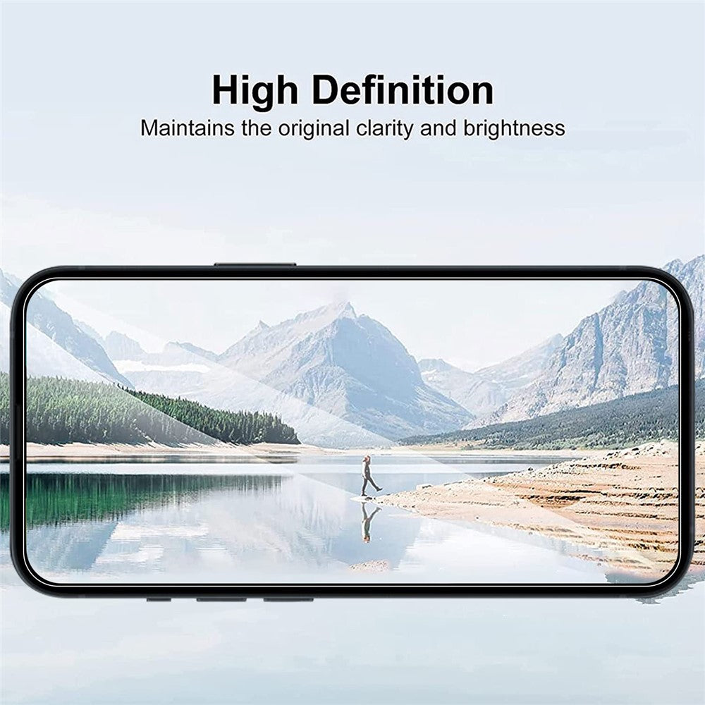 For Samsung Galaxy A25 5G (Global) (161.0 x 76.5 x 8.3mm) Tempered Glass Film 2.5D Arc Edge Ultra Clear Phone Screen Protector