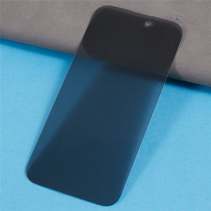 For iPhone 15 Privacy Screen Protector 180-Degree Anti-Spy Tempered Glass Full Coverage Film