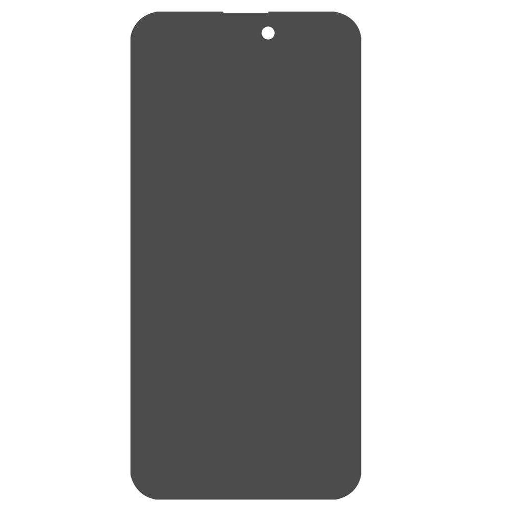 For iPhone 15 Pro Privacy Screen Protector 180-Degree Anti-Spy Tempered Glass Full Coverage Film