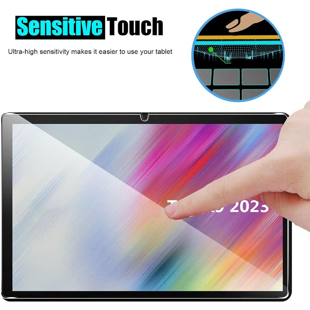For Samsung Galaxy Tab A11+ / A9+ Screen Protector Full Coverage 2.5D Straight Edge Tempered Glass Film