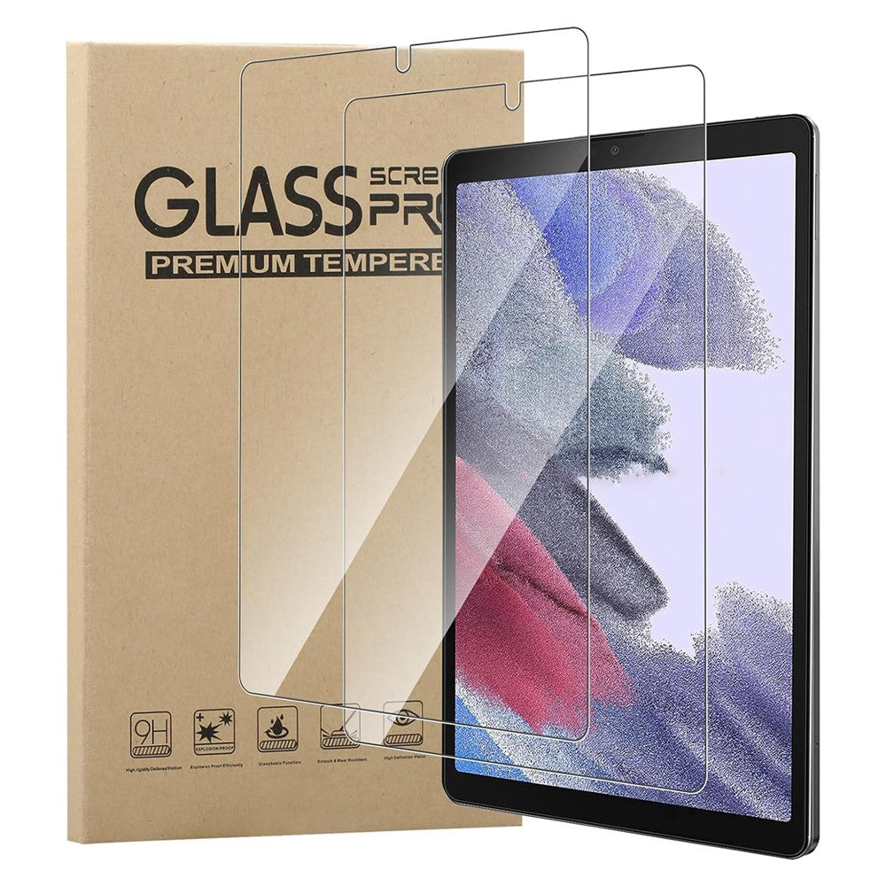 2Pcs For Samsung Galaxy Tab A11 / A9 2.5D 9H Hardness Screen Protector Tempered Glass Full Cover Film