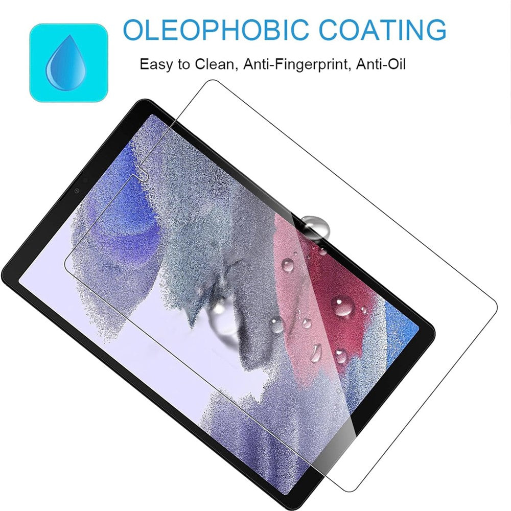 2Pcs For Samsung Galaxy Tab A11 / A9 2.5D 9H Hardness Screen Protector Tempered Glass Full Cover Film