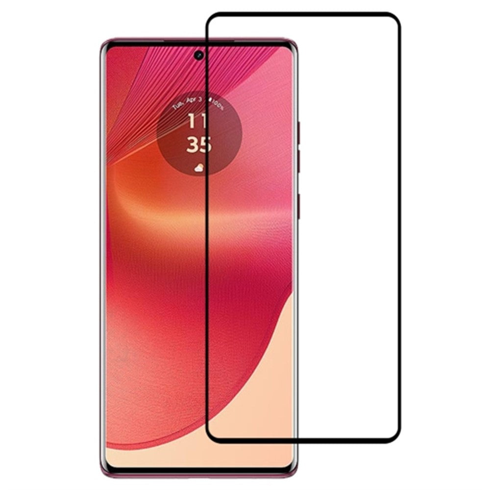 For Motorola Edge 50 Fusion 5G Tempered Glass Full Screen Protector 3D Curved Side Glue Edge