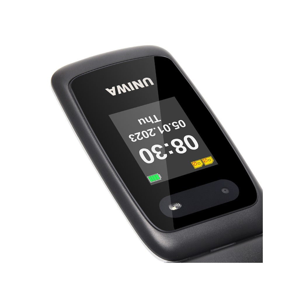 UNIWA V202T 1.77-Zoll 4G Klapphandy mit Dual-SIM, UKW, SOS und Taschenlampe – Extra lange Standby-Zeit
