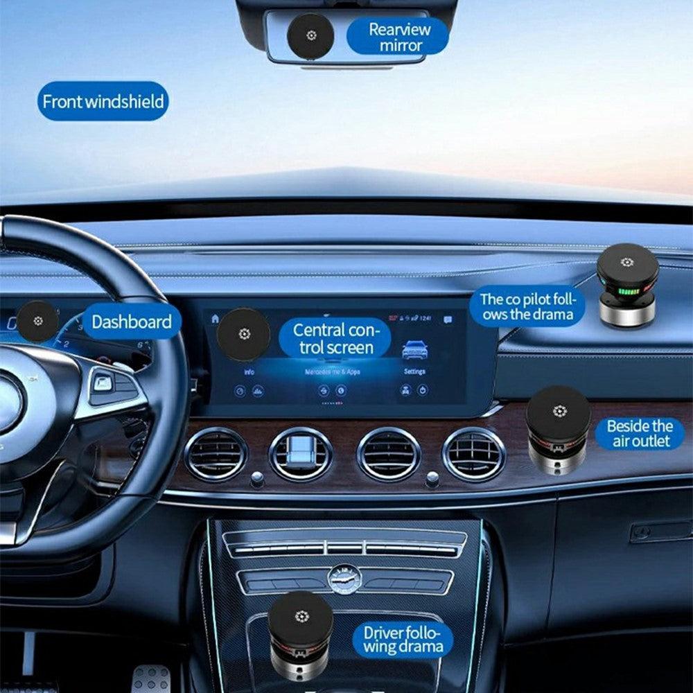 X19 Handyhalterung für Auto: 15W Wireless Charging, Kühlung, Magnet, 360° Rotation