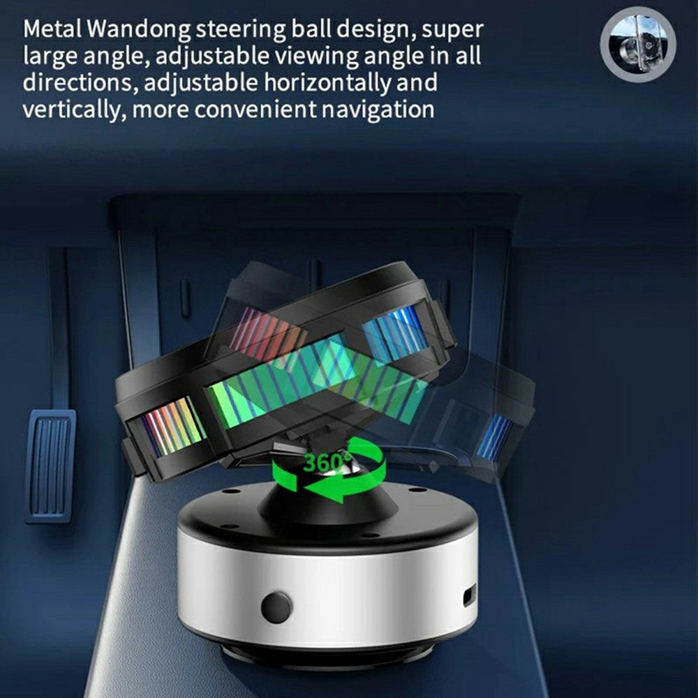 X19 Handyhalterung für Auto: 15W Wireless Charging, Kühlung, Magnet, 360° Rotation